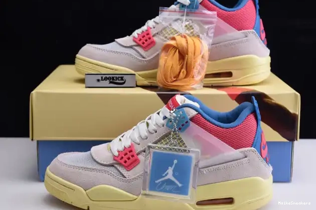 MaikeSneakers Ice Union Air Jordan Guava 4 DC9533-800 Retro 0425